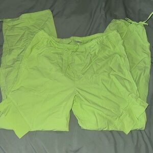 Lime Green Cargo Pants